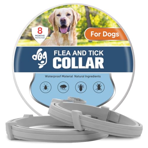 UDyoude Flea Collars for Dog, Flea & Tick Collar for
