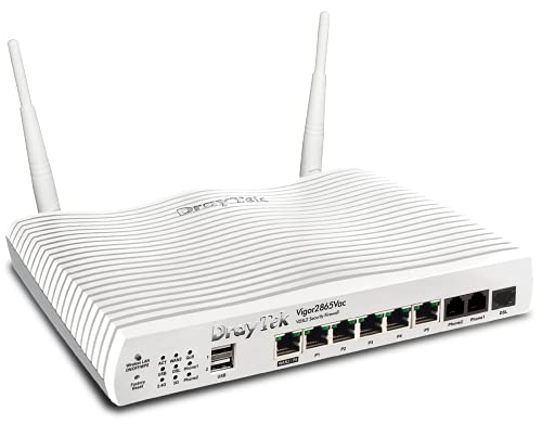 DrayTek Vigor 2865Vac AC1300 Wireless VDSL Router With VoIP Ports
