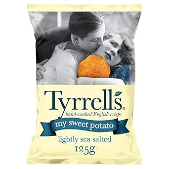 Tyrrells My Sweet Potato Lightly Salted - 125g 0.27 lbs
