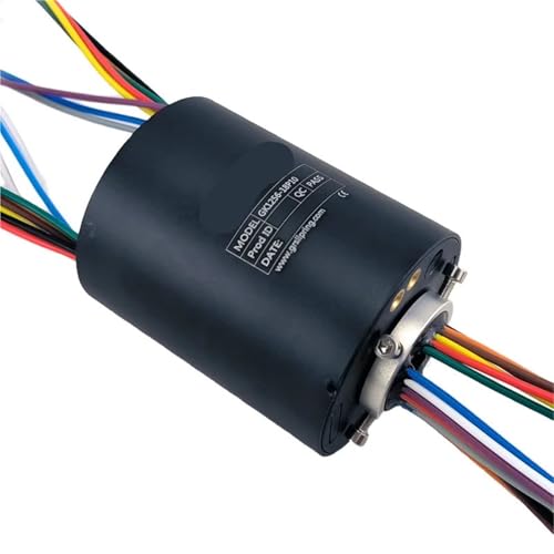 Bague collectrice électrique 18 voies GK1256-18P05 pour moteur rotatif à manchon