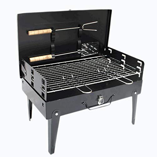 Outdoor BBQ Outdoor Portable Household Charcoal Portable Box Grill Grilled Charcoal