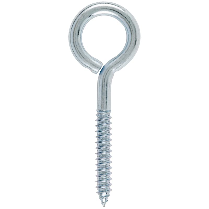 ACE Hampton 7/16 in. S X 5-1/4 in. L Zinc-Plated Steel Lag Thread Eyebolt - Total Qty: 10