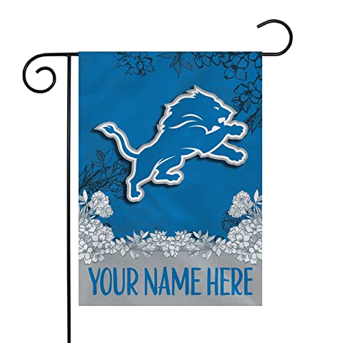 Image of Rico Industries NFL Standard /Primary Personalized 13 inch x 18 inch Double Sided Garden Flag