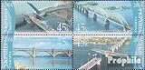 razón por tema: 2004 puentes Prophila Collection Ucrania 662-665 Bloque de Cuatro (Completa.edición.) 2004 Puentes (Sellos para los coleccionistas) Marinero