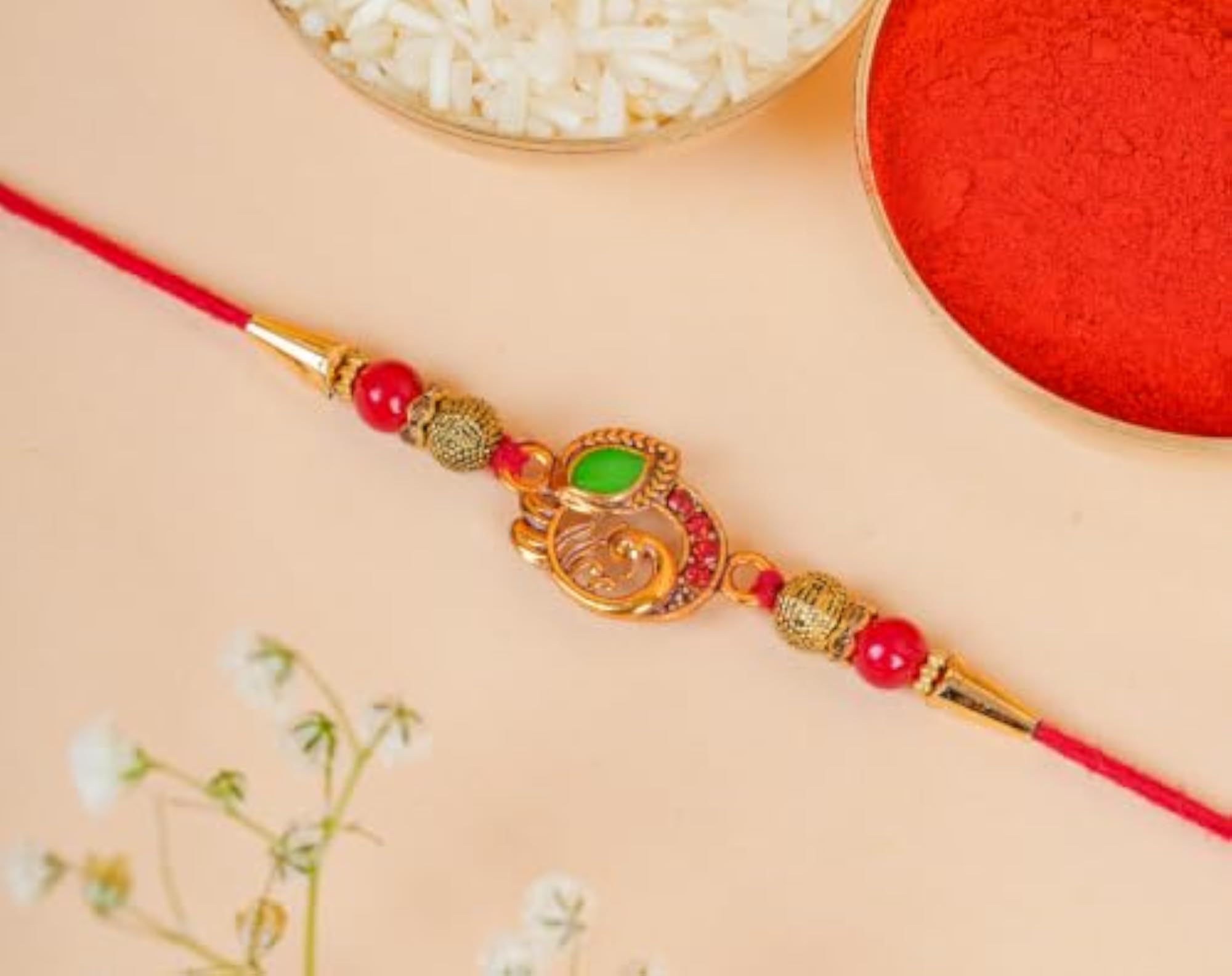 Multicolor Combo of 10 Dora Rakhi Set for Men