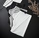 Faringoto Herren-Boxershorts aus Eisseide, langes Bein, glatt, elastisch, Sport, Fitness, Trunk-Shorts, Unterhosen, Grau, Medium