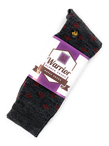 Image of WARRIOR ALPACA SOCKS - Diamond District Baby Alpaca Wool Dress Socks