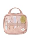 Nuvita 1146 | Set Completo para el Cuidado del Bebé | Neceser de Baño | Belleza para Bebés | Tijeras para Uñas y Cabello | Ideal para Guardería y Viajes | Libre de BPA | English Rose