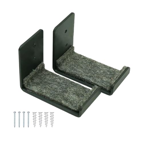 rockible Snowboard Wall Rack Surfboard Wall Rack Parts Multifunctional Wall Mount Holder Wall Hanger for Home Skis, 3.75in