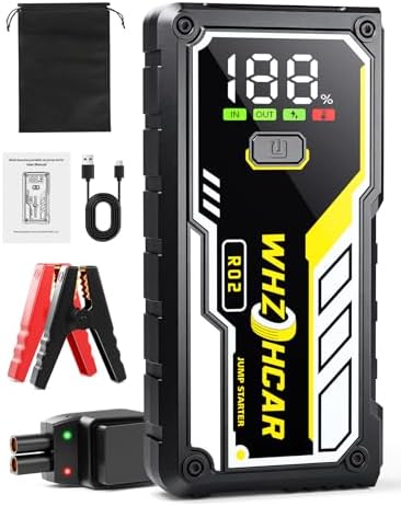 Portable Car Jump Starter 8000A Car Battery Jump Starter 12V Car ...