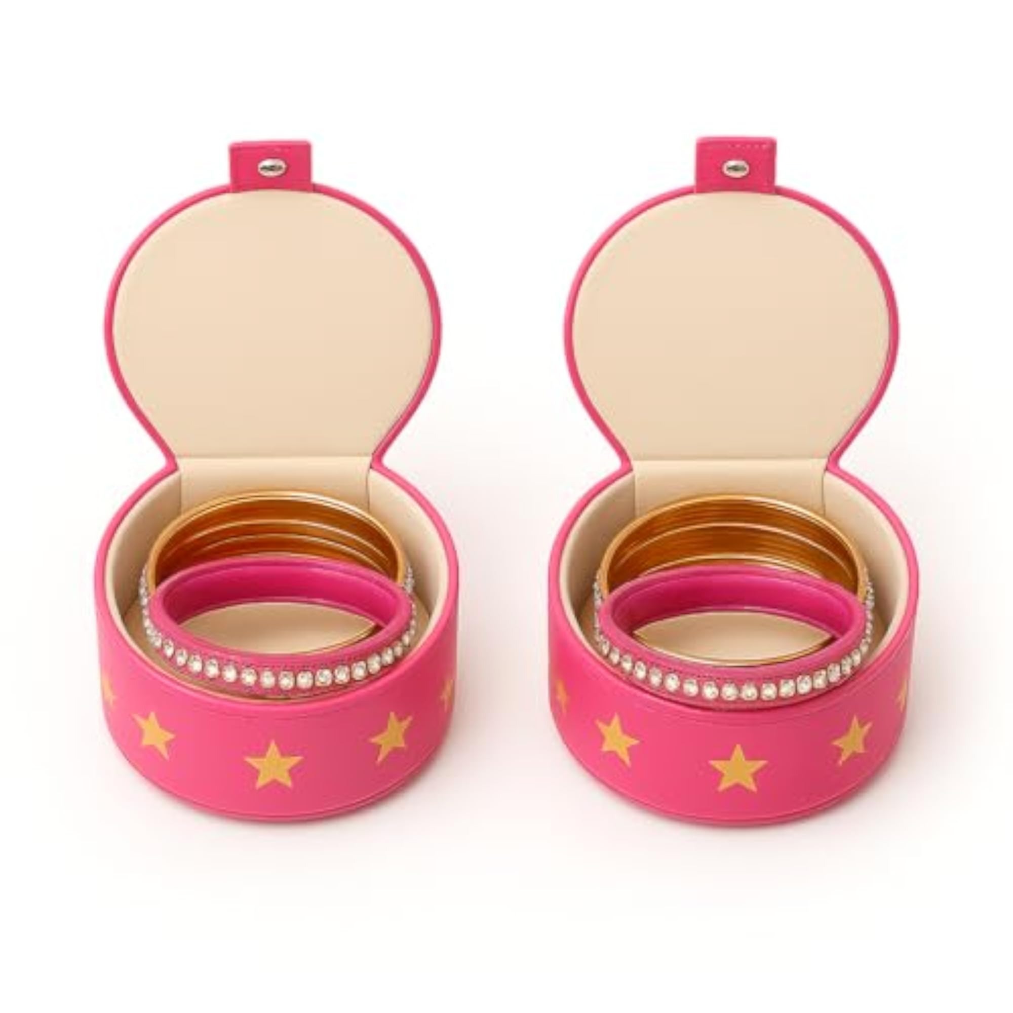 3pc Bangle Organizer Box Set with Soft Velvet Interior