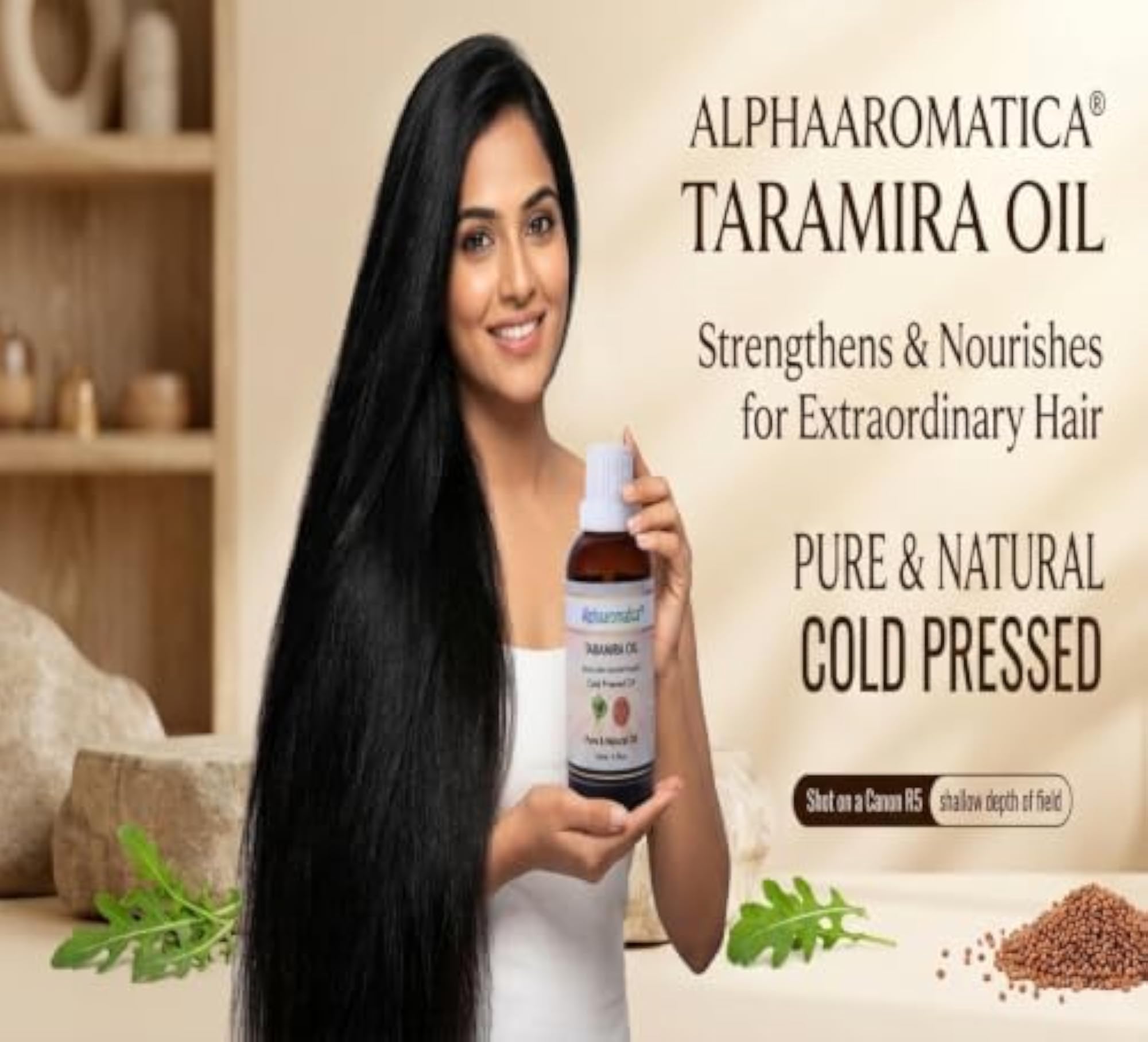 Taramira Oil Premium Cold Pressed, 50ml