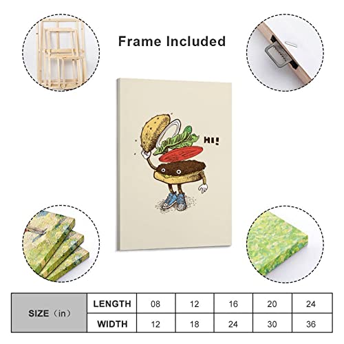 Wall Poster Funny Poster Greetings From Hamburg Anime Poster Wall Decoration Oil On Canvas Mural Painting Canvas Print Modern Oil Painting Art Canvas Painting Wall Art Poster For Bedroom Living Room D #TOP1