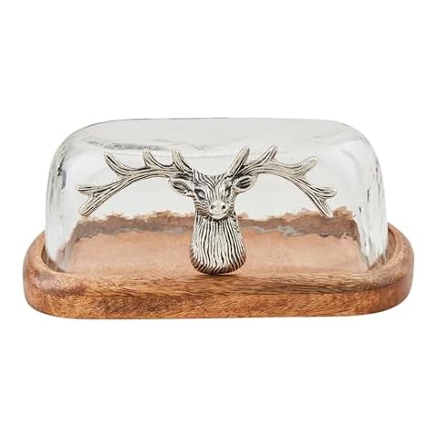 Mud Pie Deer Butter Dish Cover
