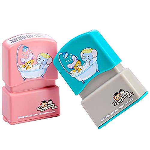Benutzerdefinierte Textilstempel für Kinder Kleidung Personalisierte Stempel Kleidung Marker Kinder Benutzerdefinierte Stoffstempel Nette Cartoon Stempel Cover