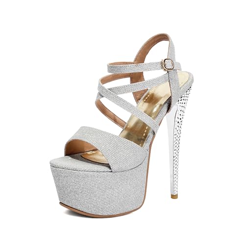 Sandales à talons hauts Z2022s élégantes en grande taille pour femme