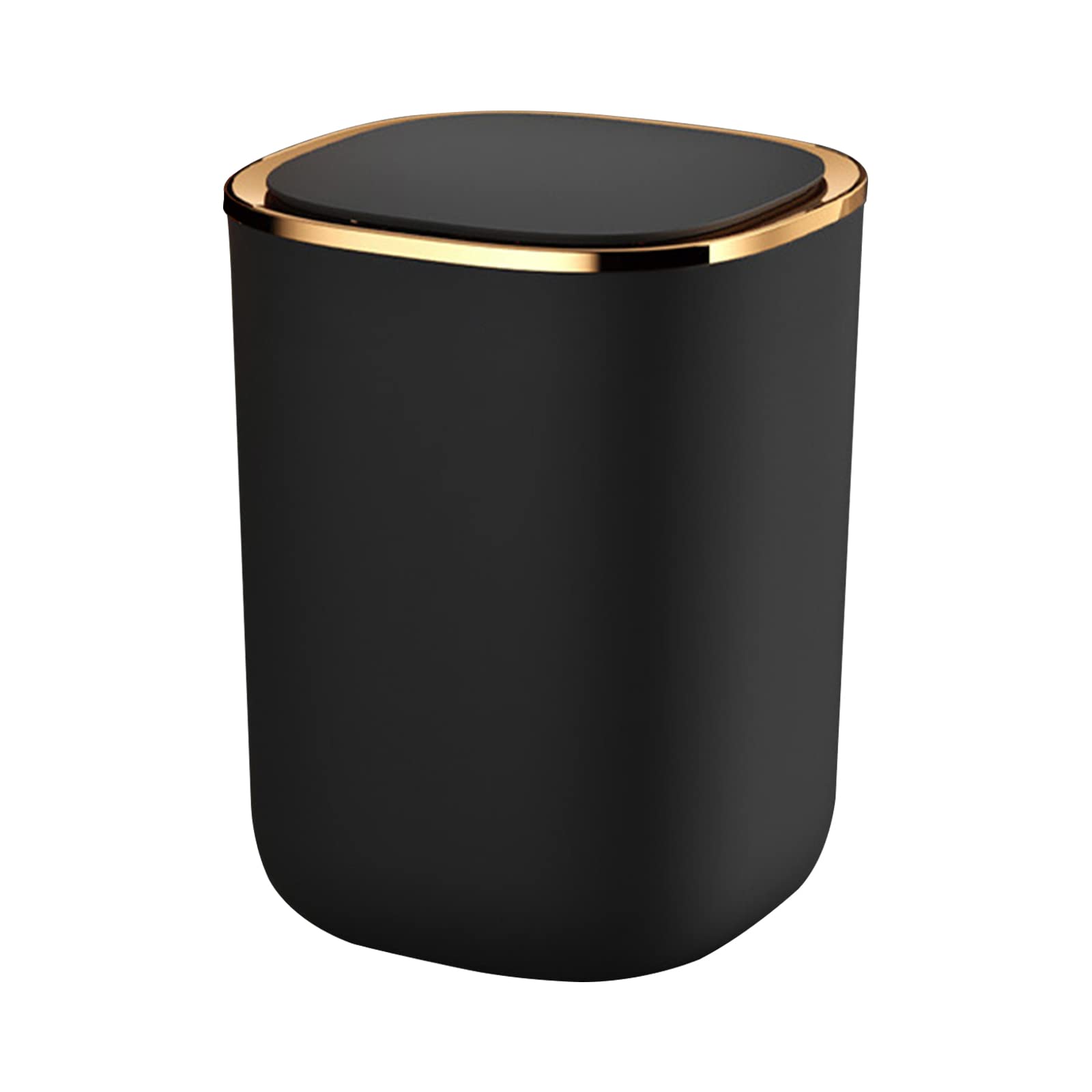 Sensor Müll-Eimer, Automatik Mülleimer mit Smart Sensor, 12L Berührungslos Intelligenter Mülleimer für Küche, Bio-Abfall, Restmüll (Black)