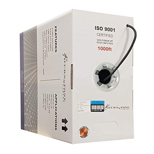 Câble CAT6 Plenum cuivre blindé 304,8m pour installer le réseau Ethernet de votre maison