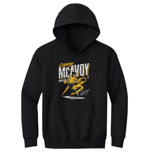 500 LEVEL Charlie McAvoy Kids Hoodie - Charlie McAvoy Boston Crack