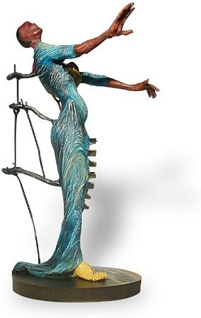Salvador Dali The Burning Giraffe Sculpture, Plastic Figurine SD02