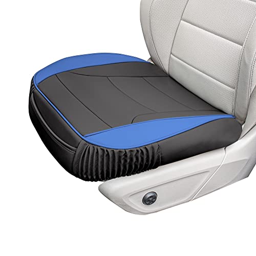 Fh Group Car Seat Cushion – Durable Blue Pu Leather Car Seat Cushions, 2 Piece Front Set Car Seat Cushion, Bottom Seat Protector, Water Resistant Car Seat Cover For Sedan, Truck, Suv #TOP7