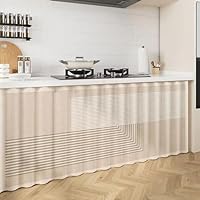 Tenda Sottolavello Con Binario - Grigio, Senza Foratura Per Cucina O Bagno - Foto 2