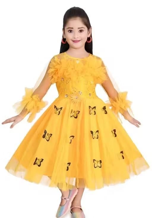 Image of Handcrafted Pori Ethnic Party Frock for