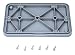 DL-pro Tapa de mantenimiento para secadoras Bosch Siemens de 22,5 x 14,5...