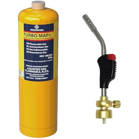 Blow Torch with Mapp Gas Cartridge Cover