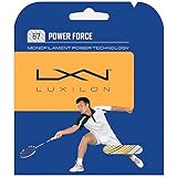 Cordaje de monofilamento fino con grosor de 0,67 mm (solo 1 hebra) para raquetas de bádminton de jugadores ambiciosos a nivel de competición
