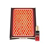 Bundle Pannello LED FAQ & Siero Peptidi – 256 LED multicolore con luce rossa + NIR e siero viso acido ialuronico & peptidi – set portatile per pelle idratata e luminosa.