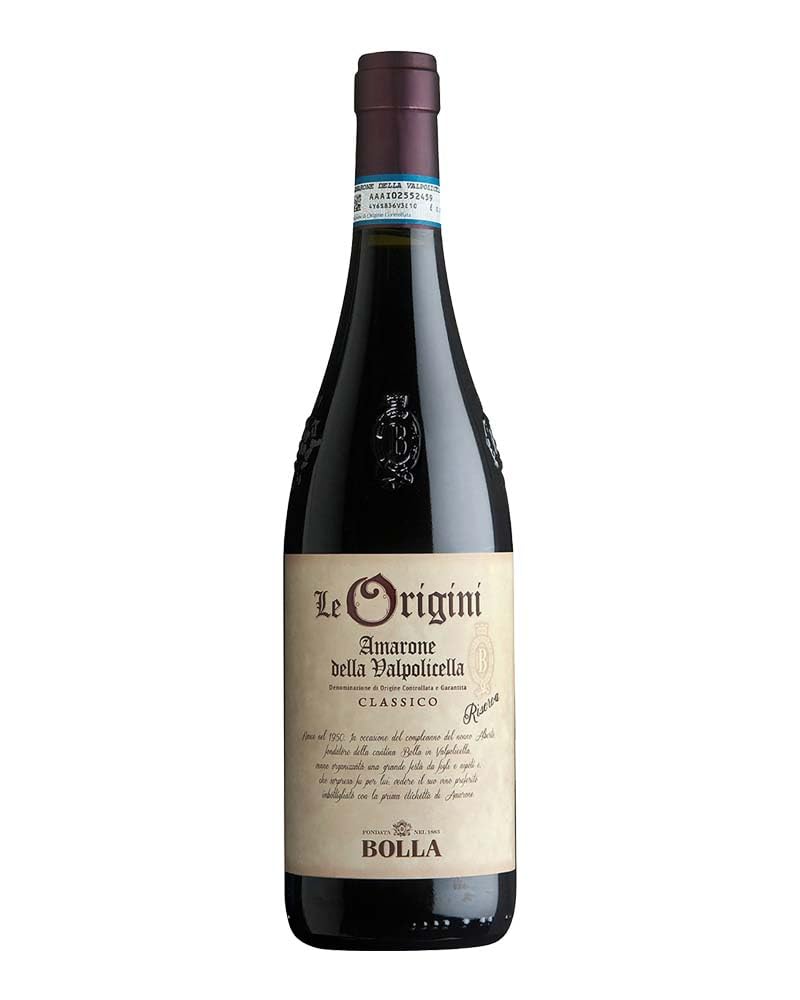 Le Origini 2018 Amarone della Valpolicella Classico DOCG Bolla | Annata 2018, DOCG, Valpolicella Classico, Vino Rosso