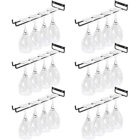 JMIATRY Wall Mounted Wine Glass Rack Cover