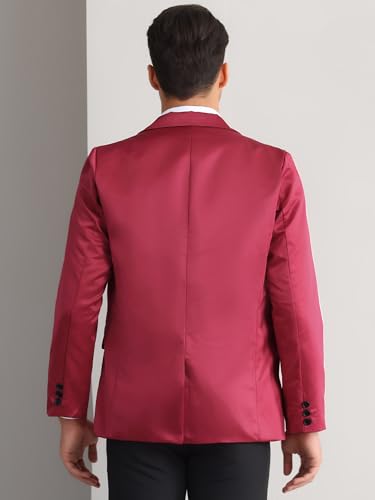 Lars Amadeus Formal Blazer for Men's Single Breasted Peak Lapel Business Suit Jacket Classic Sport Coats3