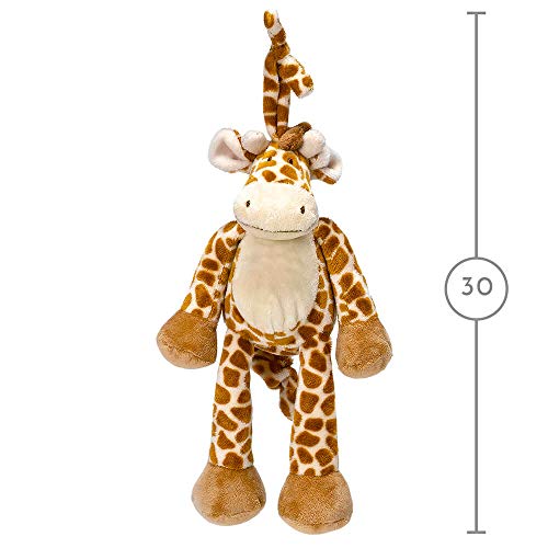 Teddykompaniet Diinglisar Adorable Stuffed Animal Lovely Realistic Brown Giraffe Musical Pull Animal Baby Comforter Soft Plush Sleep Toys|Birthday Gift For Baby Child Toddler|Ages 0+ (Singing Toy) #TOP3