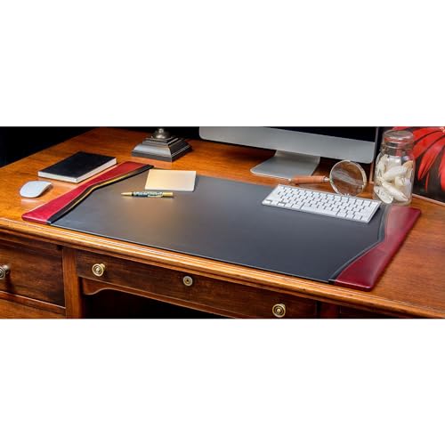 Dacassoburgundywblacktrimleatherluxury7piecedeskaccessorysetblotterpadmatdeskorganizationessentialsexecutivedecorandsurfaceprotector Urban Country Home Decor Dacasso burgundy wblack trim leather luxury 7 piece desk accessory set blotter padmat desk organization essentials executive decor and surface protector urban country home decor