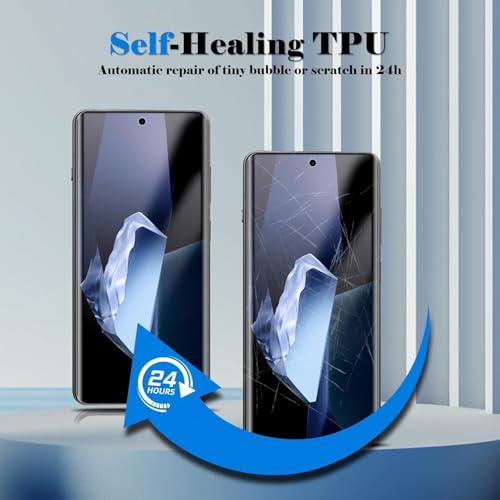 Image of EZ-GLAZ Screen Protector for OnePlus 13R (6.78 inch Curved Display) | HD Clear Flexible Film | Bubble-Free Easy Installation Kit | Scratch Resistant | Case Friendly (Pack of 2)