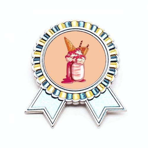 Broche en forme de biscuit message Chote idée cadeau original métal