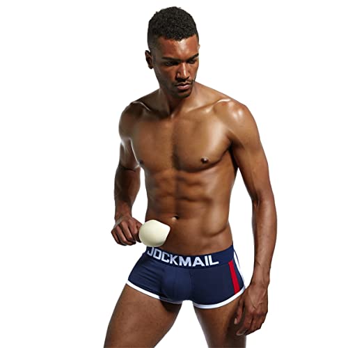JOCKMAIL Mens Underwear Boxer Briefs Mens Padded Boxers Bulge Enhancing Mens Boxers with Removable Front Cup2
