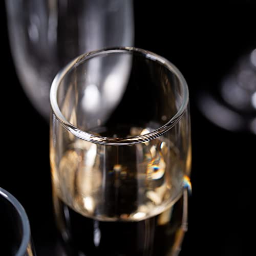 Sunnow Vastto 6 Ounce Classic Champagne Flute Glass,For Wedding And Party,Set Of 12 #TOP2