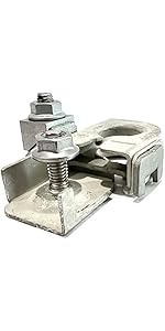 Abrazaderas De Batería Positivas Y Negativas, Conectores De 