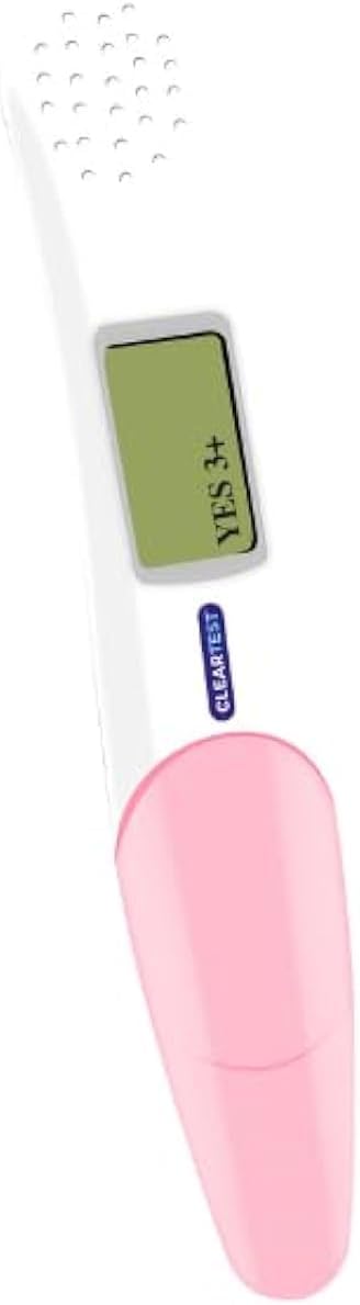 Cleartest Digital Pregnancy Test Kit (1 Test/Box) - Clear Digital Results Display with Week Indicator, Fast & Easy One-Step Use, Hygienic & Reliable Home Testing