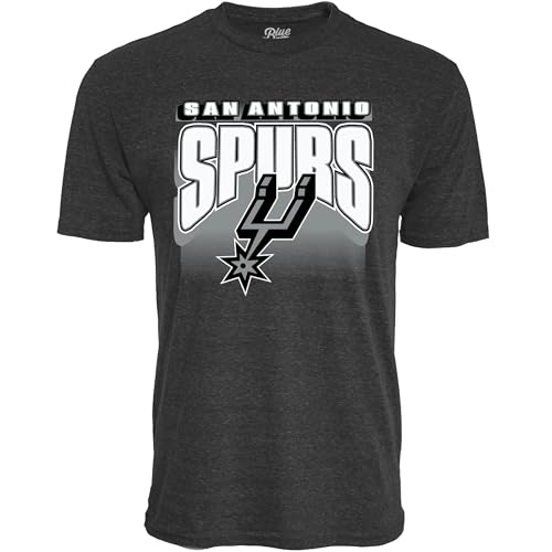 San Antonio Spurs NBA Officially Licensed Tri-Blend T-Shirt Starters Black, Large