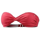 Short Stories Damen Top Bandeau Padded Bikinioberteil, Rot (Calypso Coral 37030), 70B (Herstellergröße: 36)