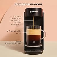NESPRESSO Delonghi Vertuo Up Kaffeekapselmaschine für 5 Tassengrößen | 3 Sekunden Aufheizzeit | One Touch Kaffee Zubereitung | 1,4 L Wassertank | Kompaktes Design | Grau (ENV200.GY) – Ansicht 2