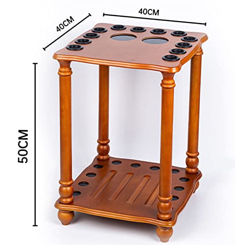 Support de queue de billard au sol avec rangement de table de billard - 5