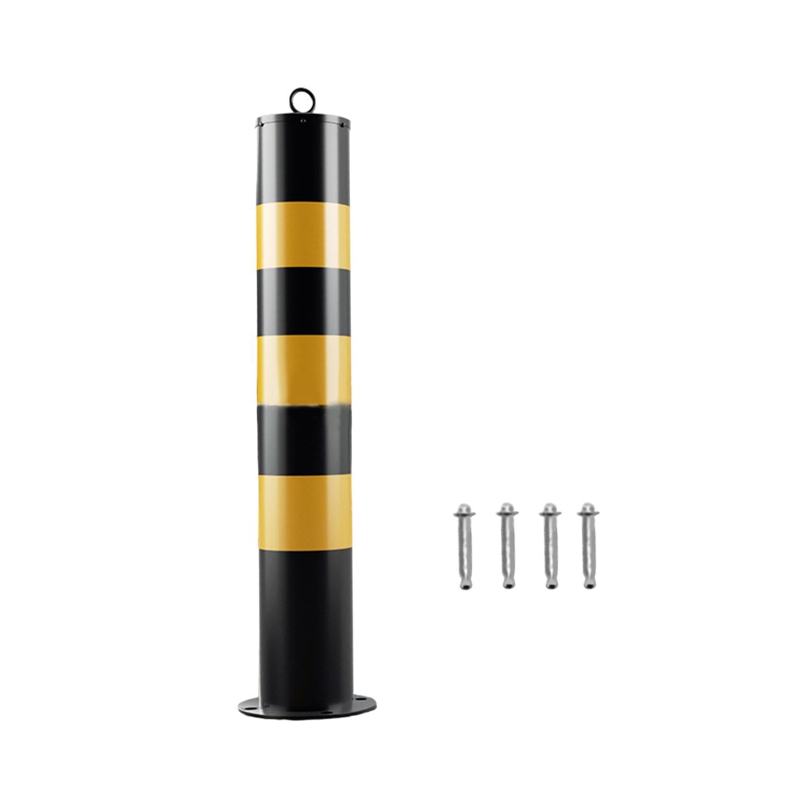 Bolardo de Seguridad de Delimitación Poste de Barrera Y Tubo de Acero con Alta Visibilidad para Guiar El Tráfico Adecuado para Estacionamient, Estilo F