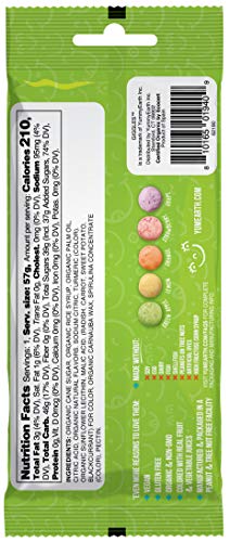 YumEarth Organic Giggles Sour Chewy Candy Bites, 2oz (Pack of 12), Allergy Friendly, Gluten Free, Non-GMO, Vegan, No Artificial Flavors or Dyes - image 2