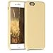 Produktbild kwmobile Hülle kompatibel mit Apple iPhone 6 / 6S - Hülle Silikon gummiert - Handyhülle - Handy Case in Hellgelb