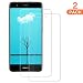 Produktbild SYANFI [2 Stück] Panzerglas für Huawei P10 Lite, Schutzfolie [Blasenfrei] [9H Härte] 2.5D [HD Clear] [Anti-Kratzen] für Huawei P10 Lite